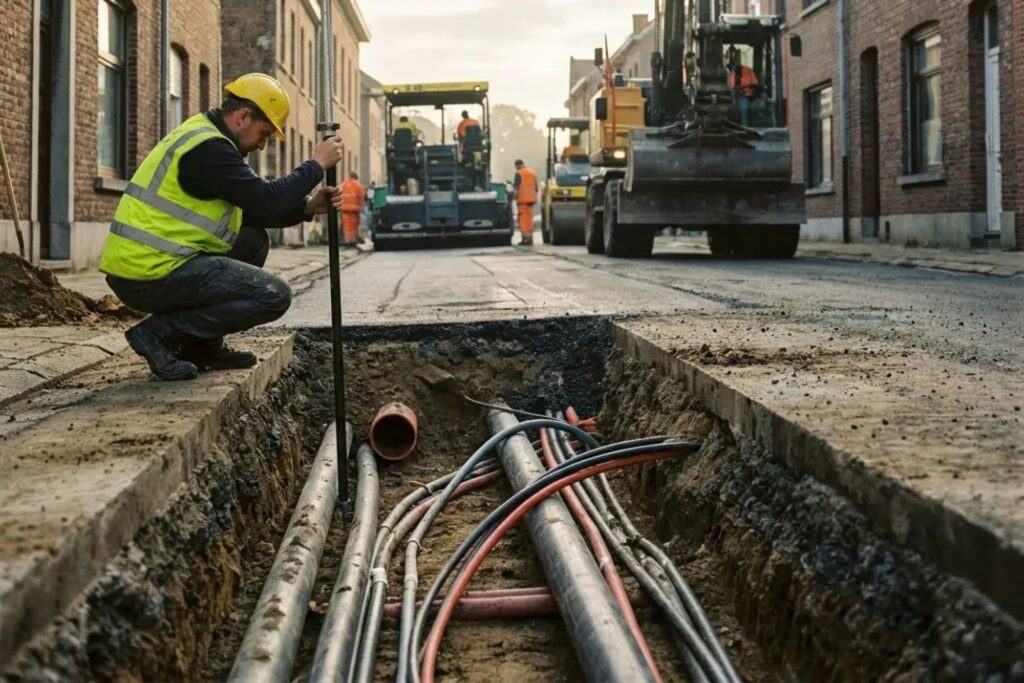 wegeniswerken en infrastructuurwerken